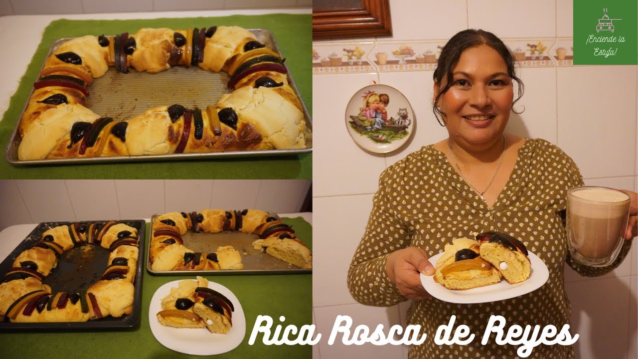 Para el día de los Reyes Magos Prepara una “Rica Rosca de Reyes” ¡Enciende la Estufa!
