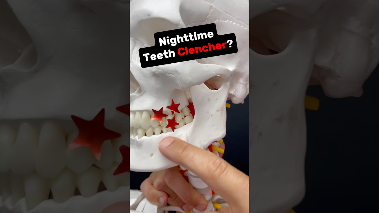Clench your teeth? Try this before bed! #tmj