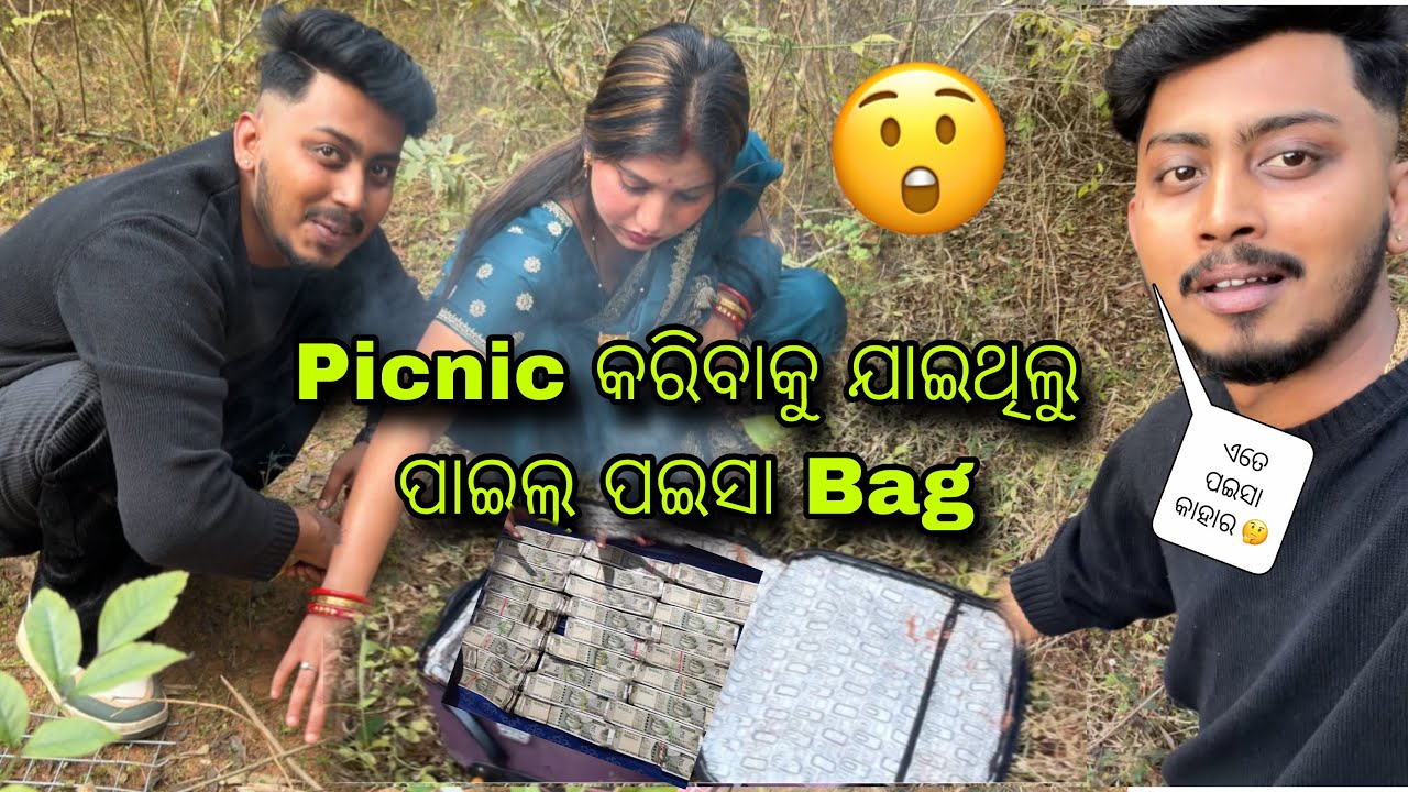 Picnic କରିବାକୁ ଯାଇଥିଲୁ ପାଇଲୁ ପଇସା Bag 😍