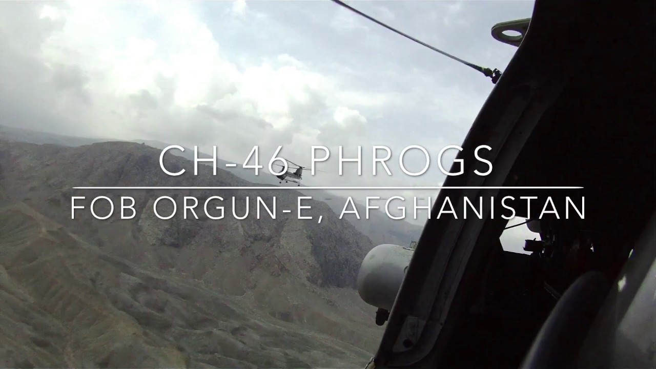 FOB Orgun-E - Paktika, Afghanistan / CH-46 Phrog