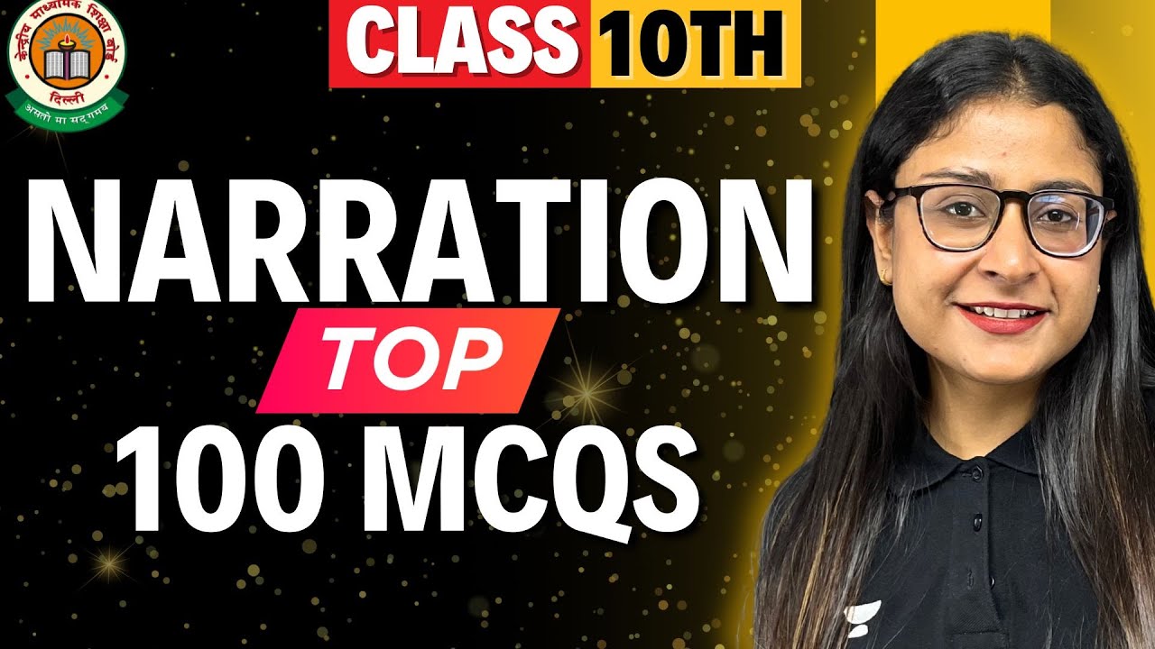 Top 100 MCQs | Reported Speech Boards | Class 10 English 2025 | Boards 2025 | Nikita Singh #cbse