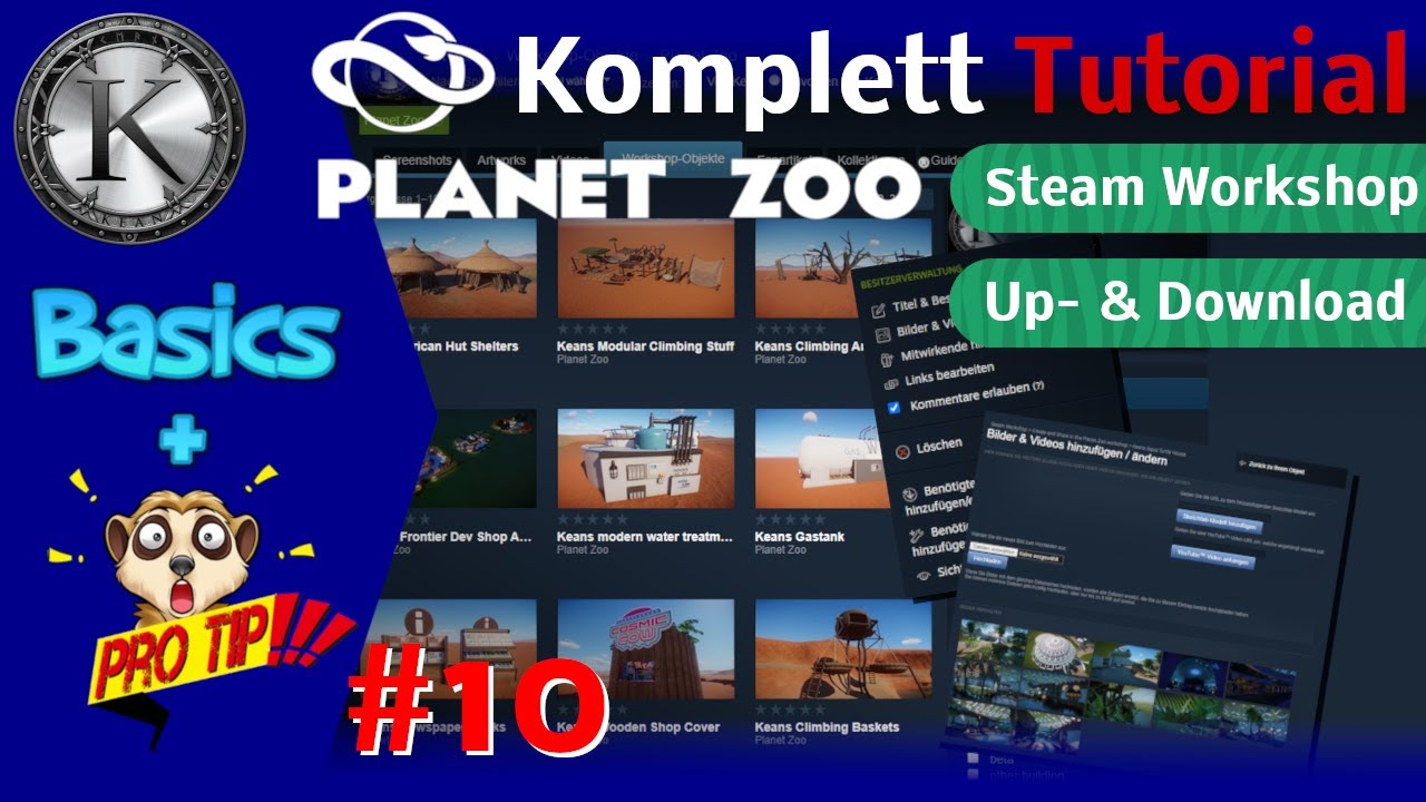 Planet Zoo: Komplett-Tutorial #10 - Steam Workshop