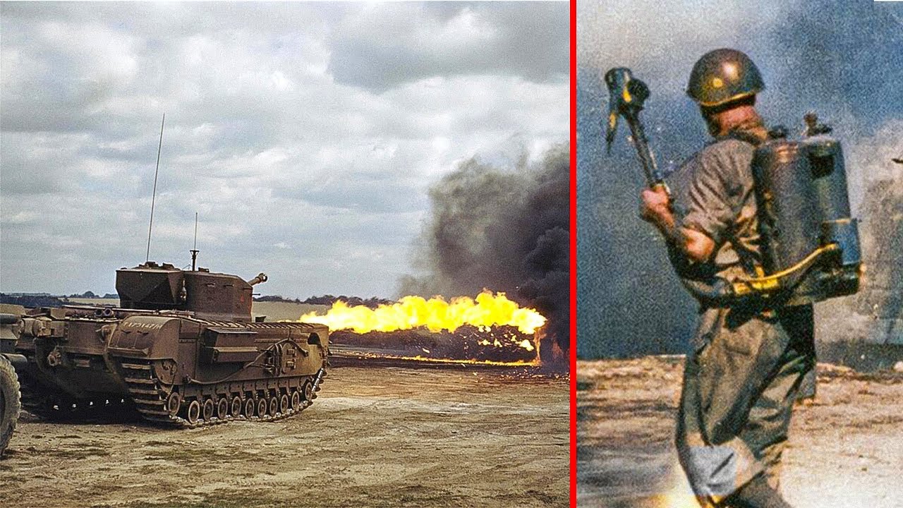The Most Brutal U.S. Weapon in the Pacific: Flamethrower Tanks