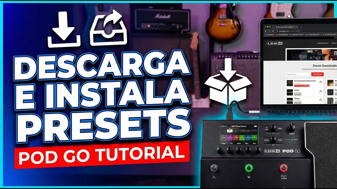Como Instalar Presets en PodGo