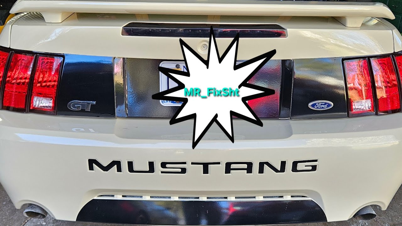 Misfire- Replacing Vacuum Lines on the New Edge Mustang