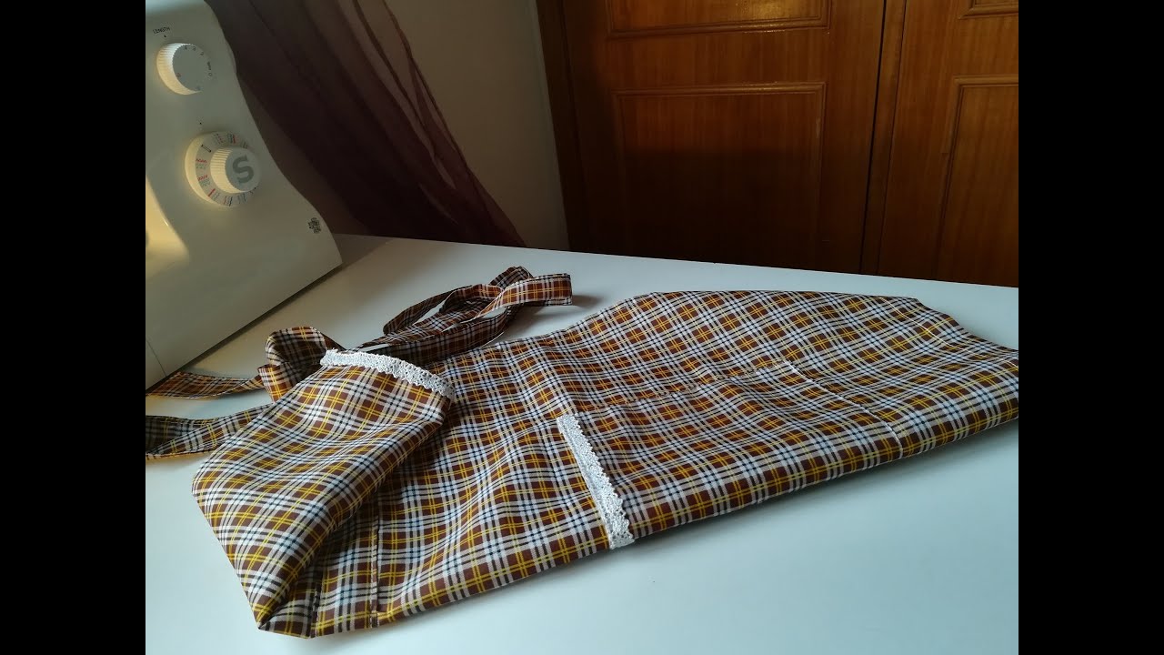 Tuto Tablier de cuisine~Couture Ana&iuml;s.