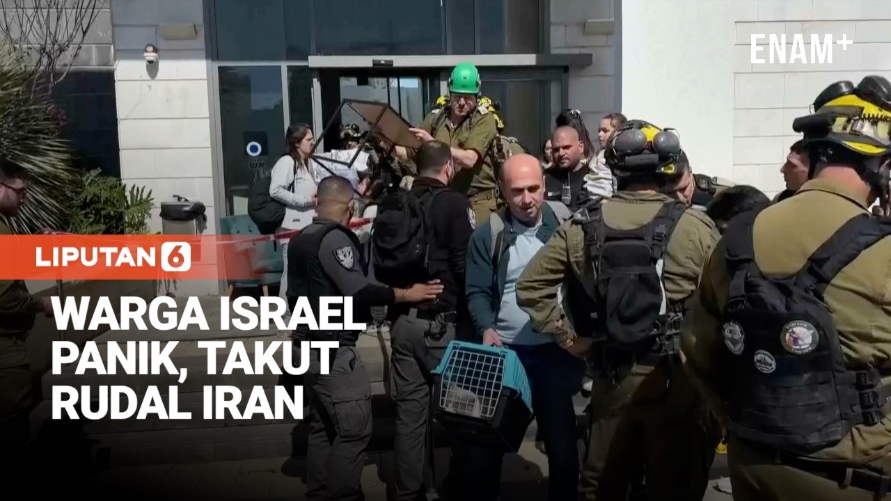 Garda Revolusi Iran Balas Hujani Israel Dengan Drone Dan Rudal | Liputan6