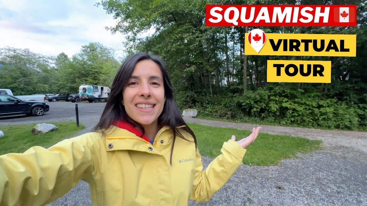 SQUAMISH VIRTUAL RUNNING TOUR | Corriendo por #BritishColumbia 🇨🇦 con Caro & Santi