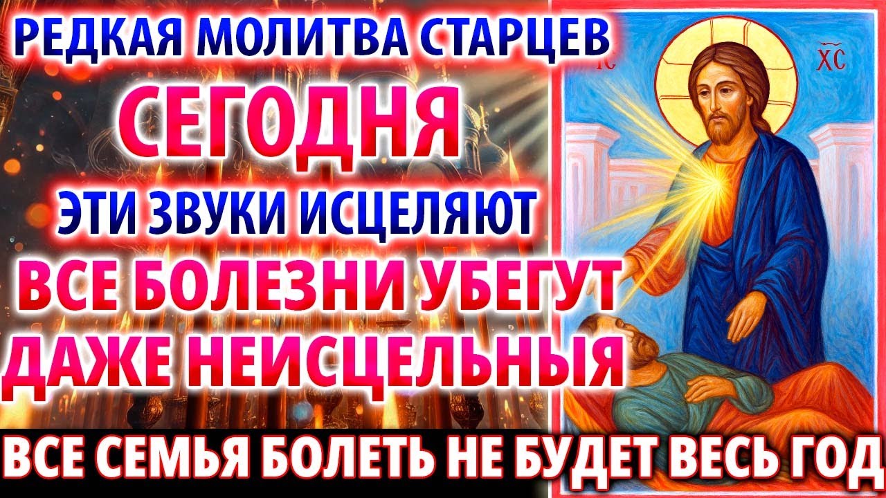 ИСЦЕЛЯЕТ ВСЕ БОЛЕЗНИ И ДАЖЕ НЕИСЦЕЛЬНЫЯ! Сильная Молитва о здравии и исцелении болезней