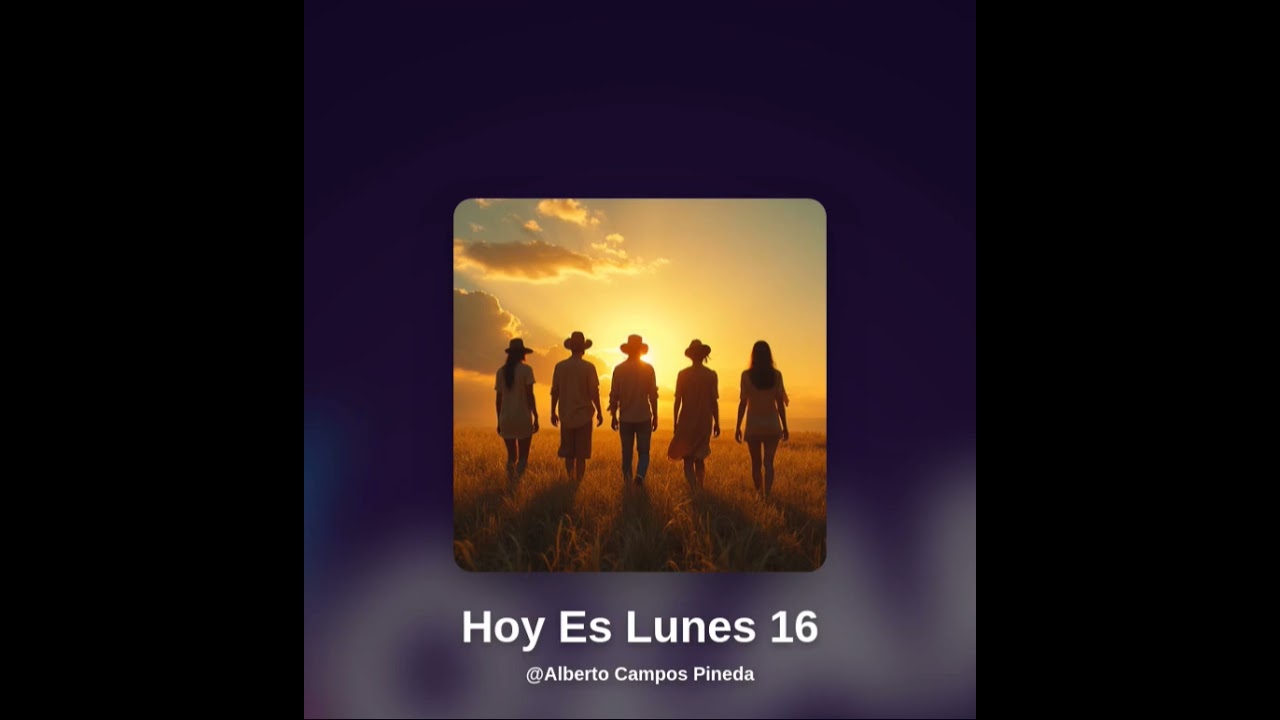 Hoy es lunes, tomando el arado 