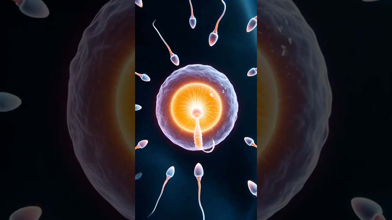The Process of Human Fertilization | Sperm Meets Egg 3D Medical Animation 