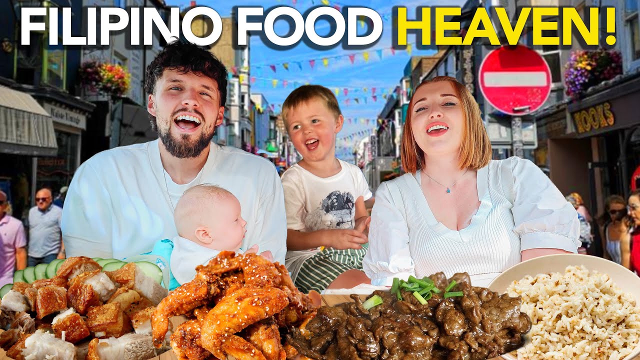 We Found The BEST FILIPINO FOOD in the whole UK!