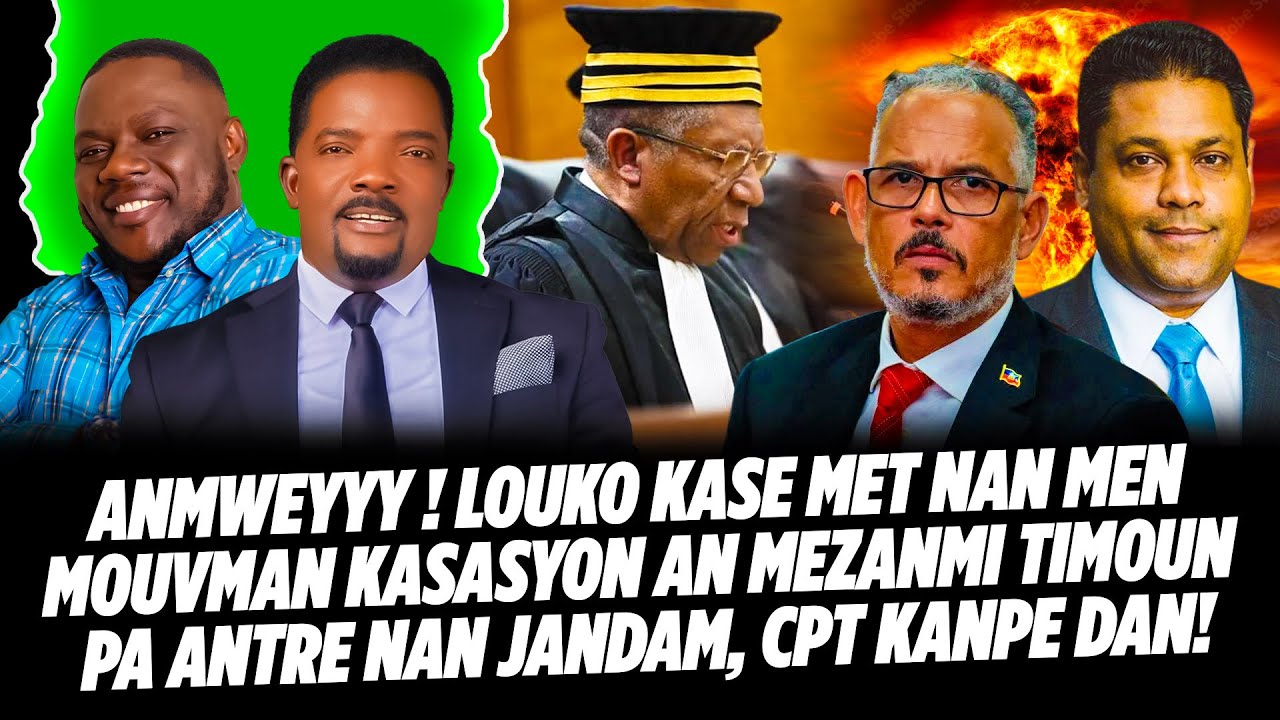 ANMWEYYY ! LOUKO KASE MET NAN MEN MOUVMAN KASASYON AN MEZANMI TIMOUN PA ANTRE NAN JANDAM, CPT KANPE