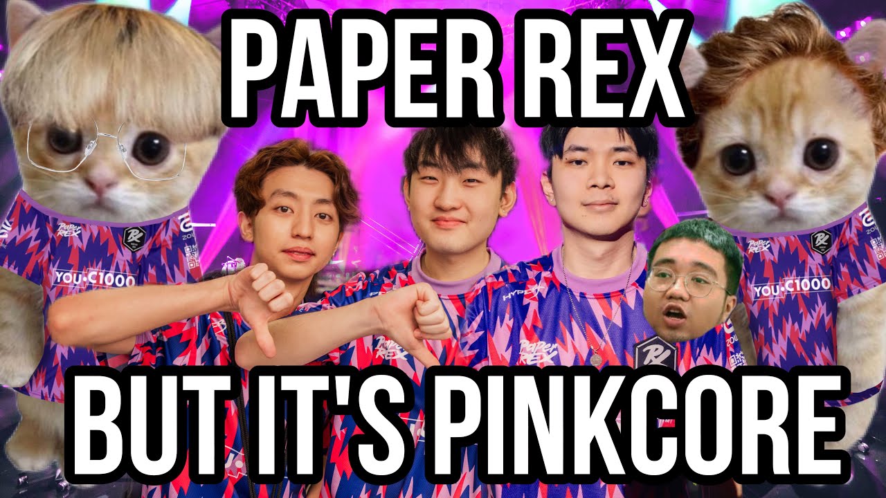 Paper Rex but it's Pinkcore