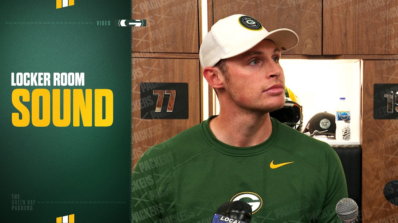 Daniel Whelan reacts to contract extension with Packers