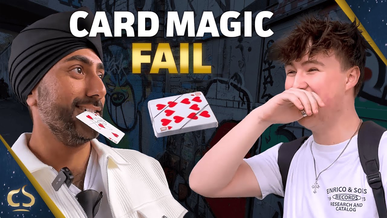 I can read your mind?! When street magic GOES WRONG! 🎩 | Magic Singh 