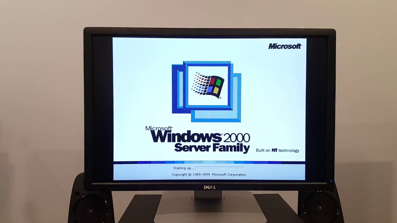 Installing Windows 2000 Datacenter on my retro server
