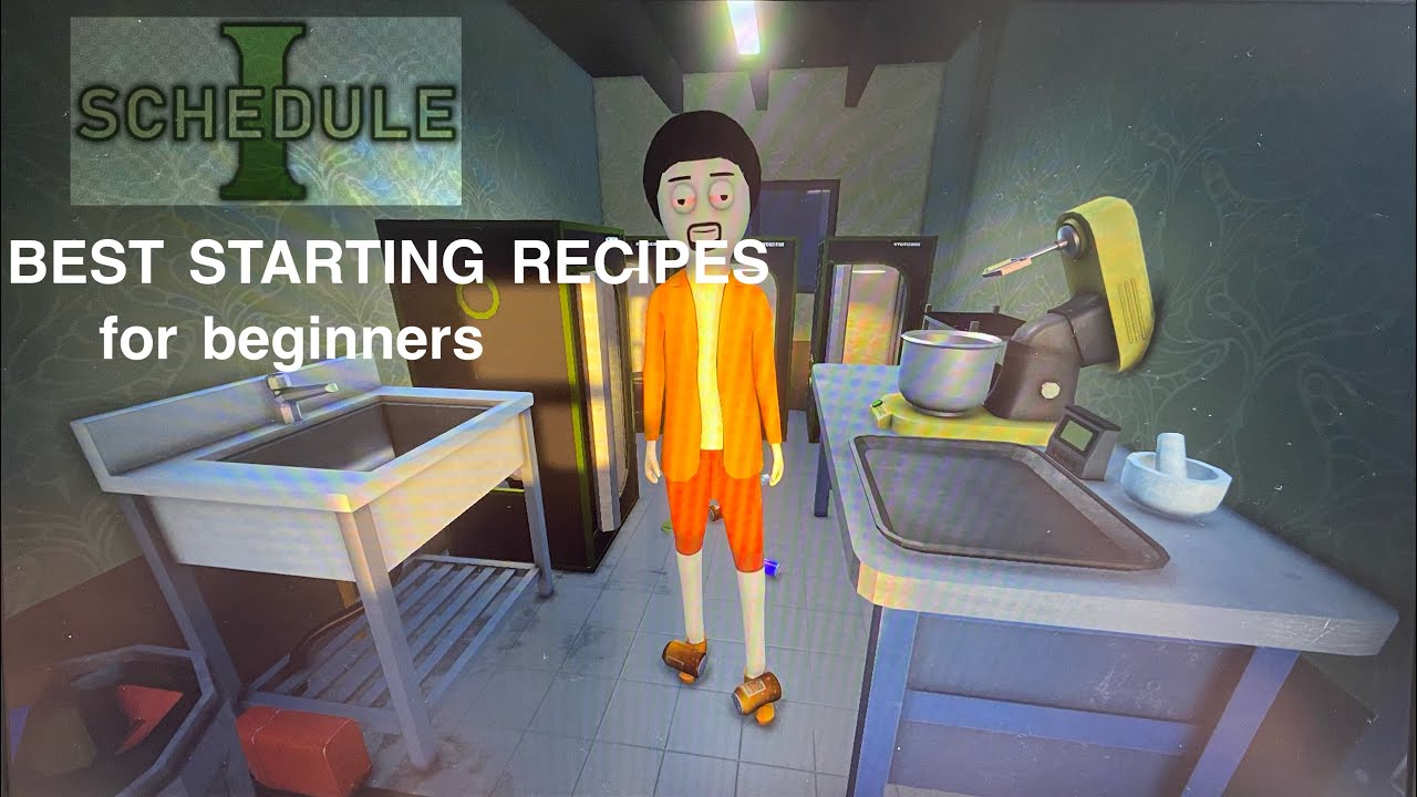 Beginner Recipes for Schedule 1 Starters