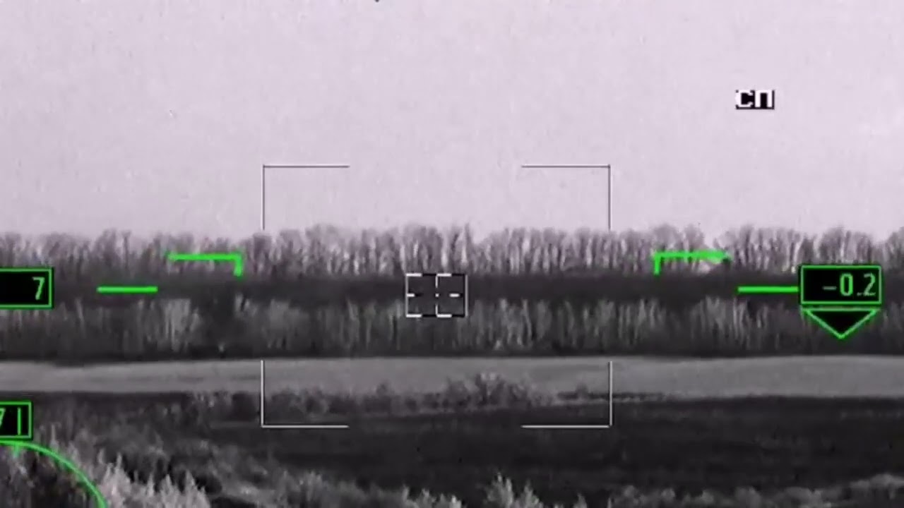 Russia's SU-24 dropping bombs on Ukrainian position
