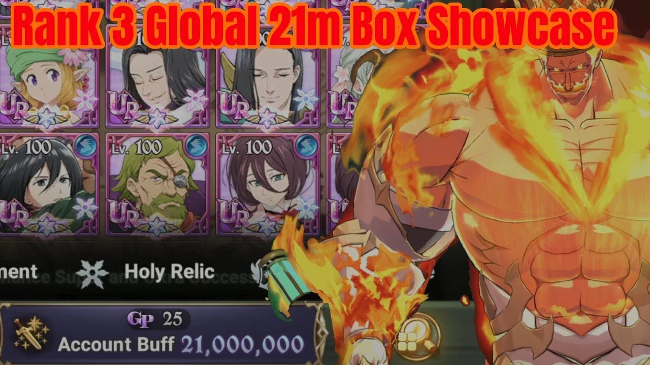 Rank 3 Global 21m Box Showcase