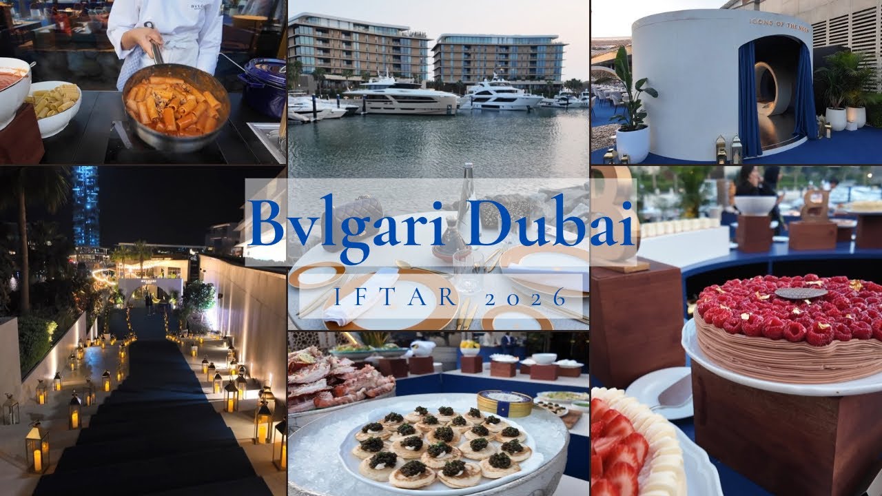 Dubai Food Vlog | BVLGARI Resort Iftar