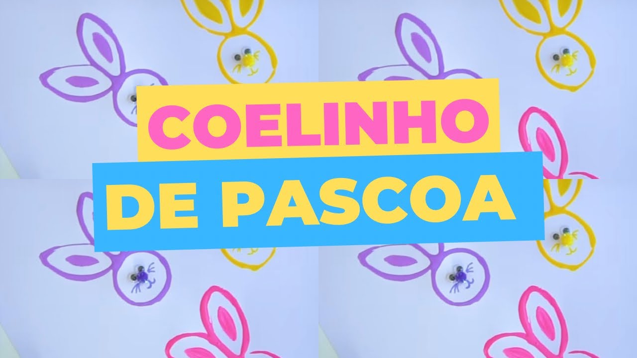 Fizemos CARIMBO DE COELINHO 🐇 com ROLO DE PAPEL 🧻 ♻️ — PÁSCOA 2024  #pascoa2024 #pascoa #arte