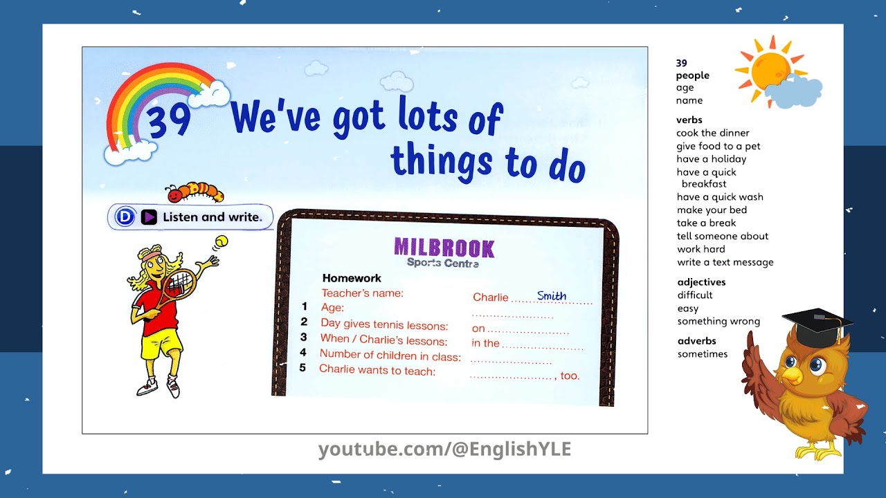 Fun for Movers 4th Edition | We've got lots of things to do | 39D - Page 83