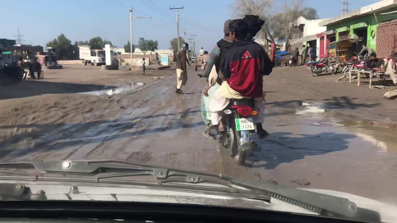 Muzaffargarh Thermal colony Road