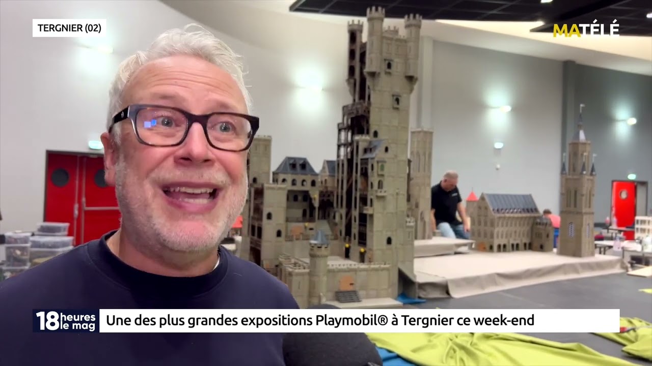 CULTURE : Une des plus grandes expositions Playmobil à Tergnier ce week-end