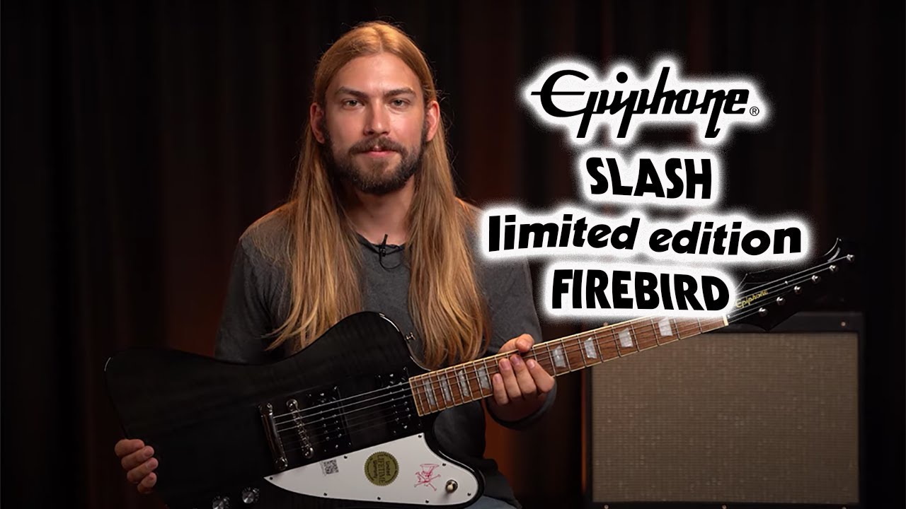 Epiphone Limited Edition Slash Firebird | Обзор и демонстрация