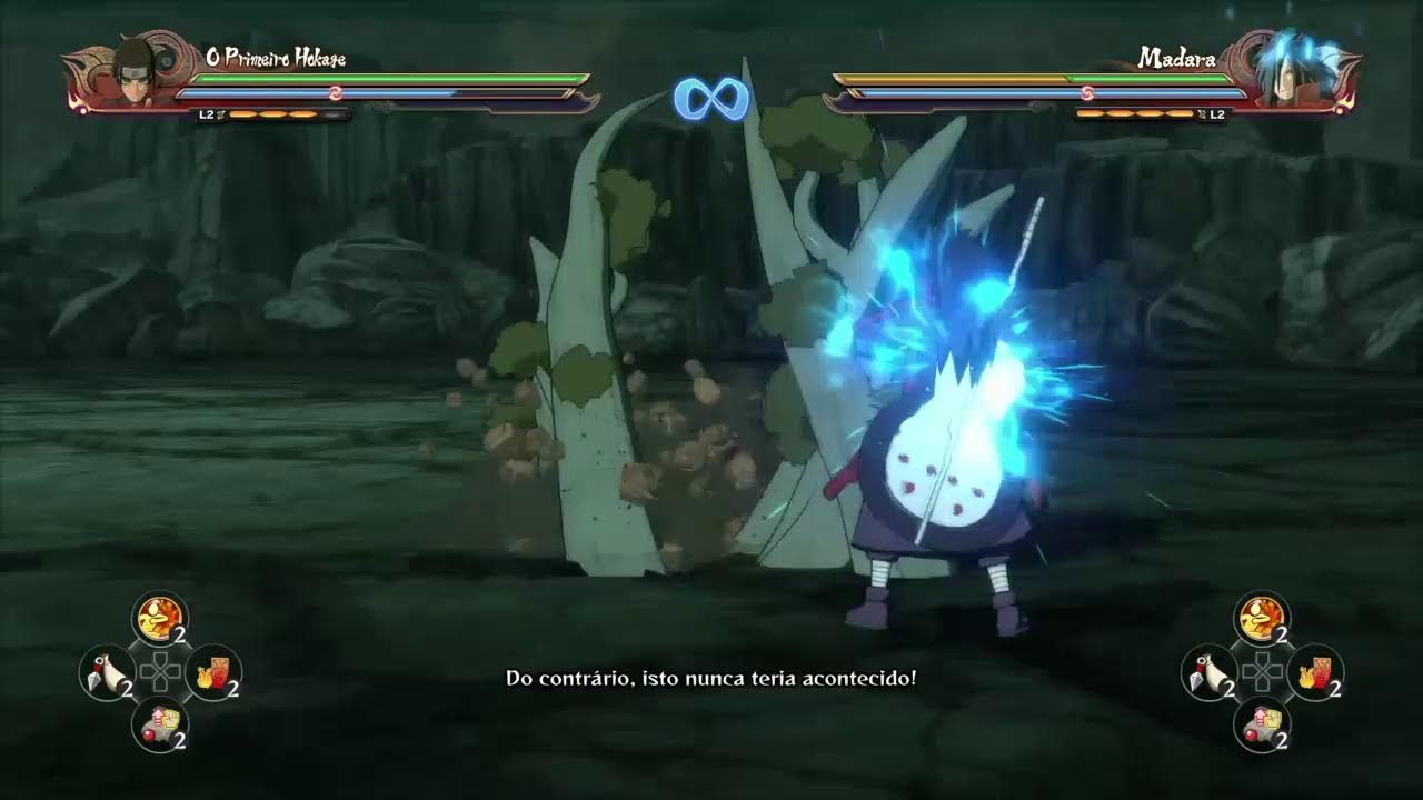 Jogando Naruto storm 4 até zerar