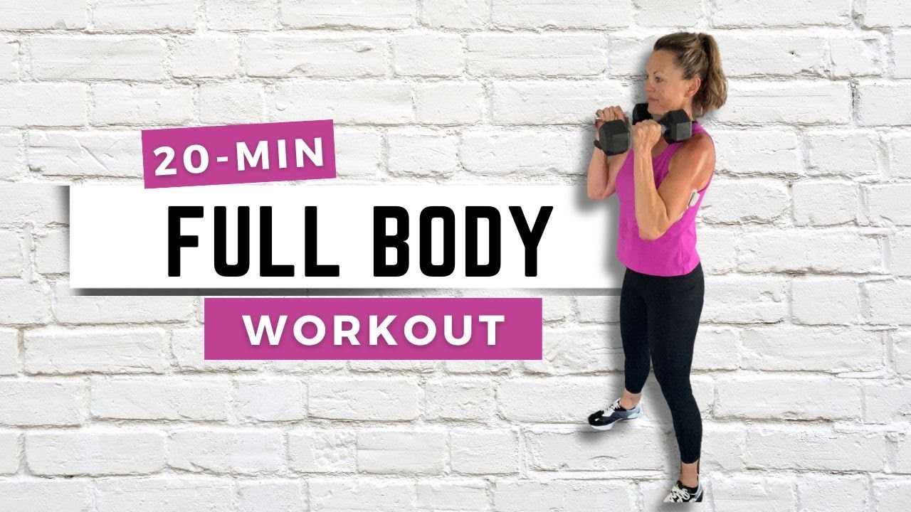 20-MIN FULL BODY Dumbbell Workout | Stress Monkee Style: No Repeats, At Home, Total Body Burn!