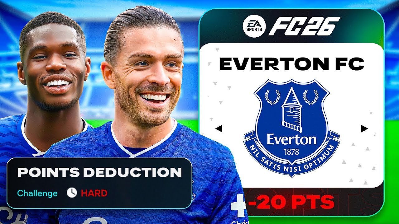 I Rebuild EVERTON On FC 26 With NEW FEATURE!