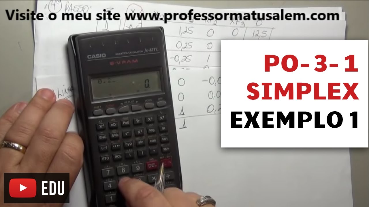 PO - 3 - 1 - Simplex - exemplo 1