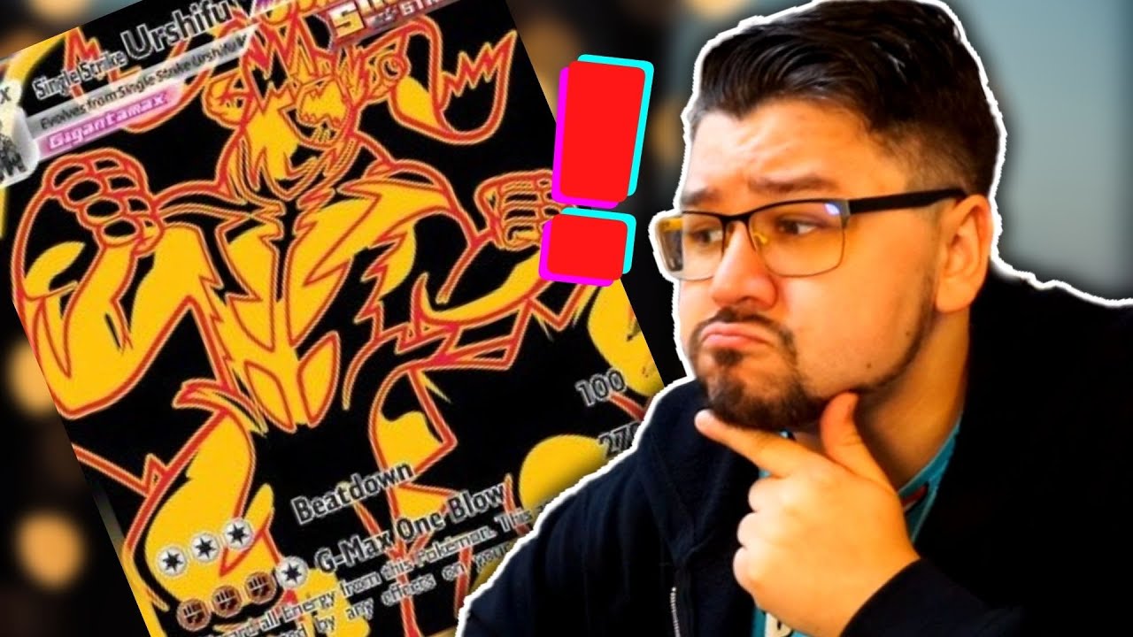 Single Strike Urshifu V MAX Pokemon Brilliant Stars #shorts