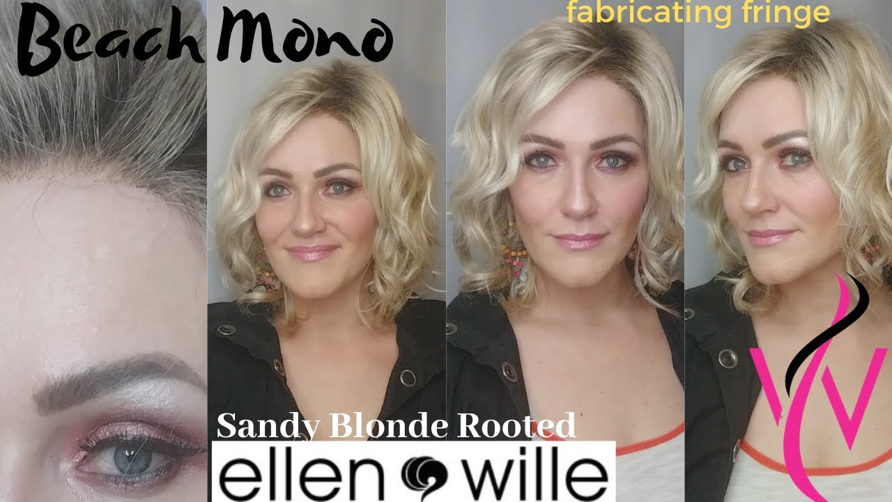 Beach Mono by Ellen Wille - Pastel Blonde Rooted | Wig Studio 1