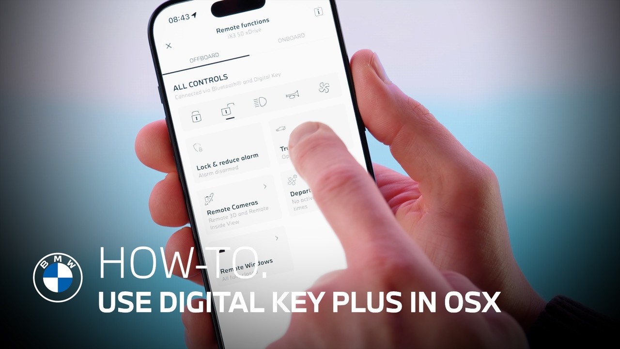 Как использовать BMW Digital Key Plus в OSX | Инструкция от BMW