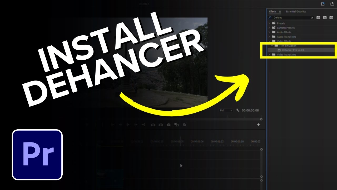 Как установить Dehancer в Premiere Pro