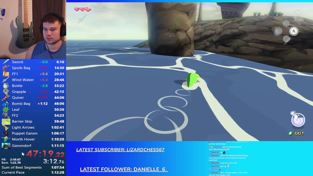 Any% runs for top 10