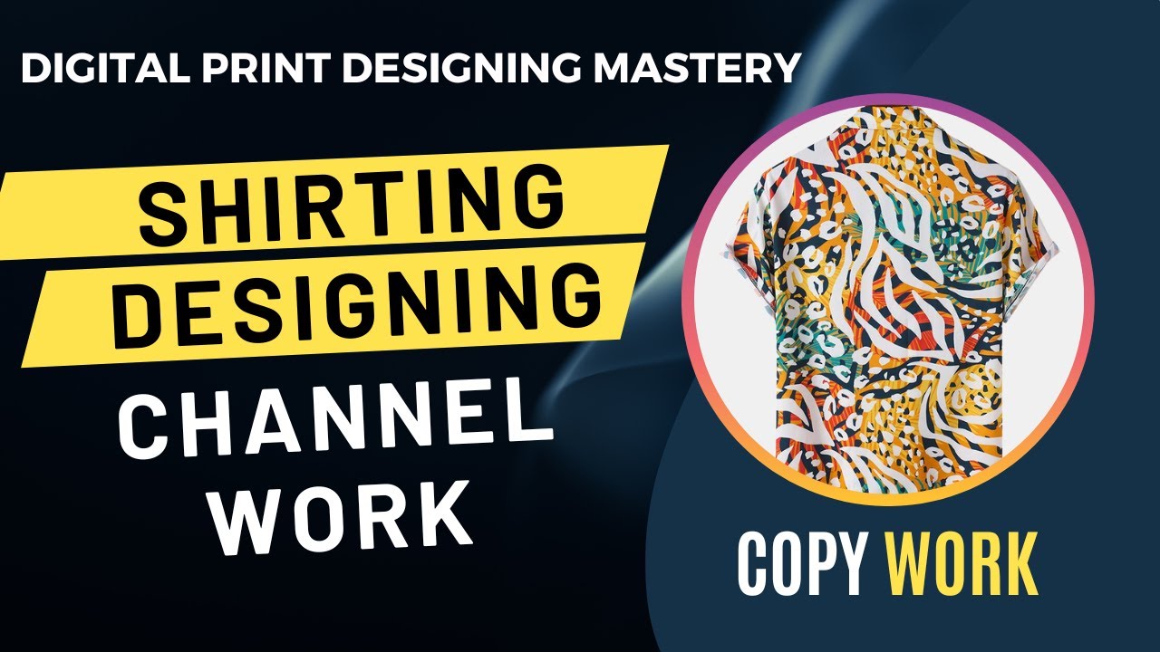 Same Copy Shirting Designing Process In Photoshop For 