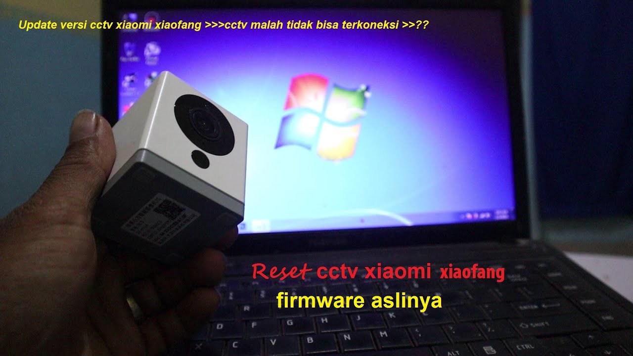 RESET cctv Xiaomi xiaofang ke firmware aslinya