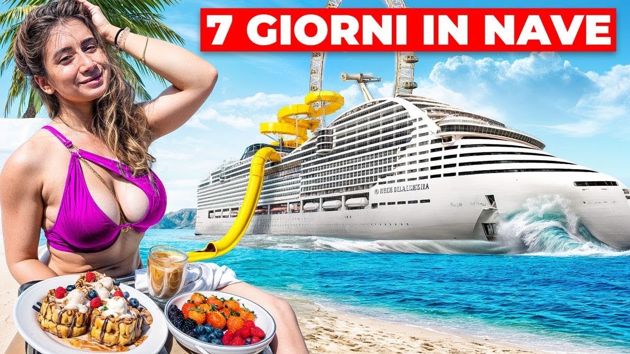 VIVIAMO 7 GIORNI SU UNA NAVE DI LUSSO