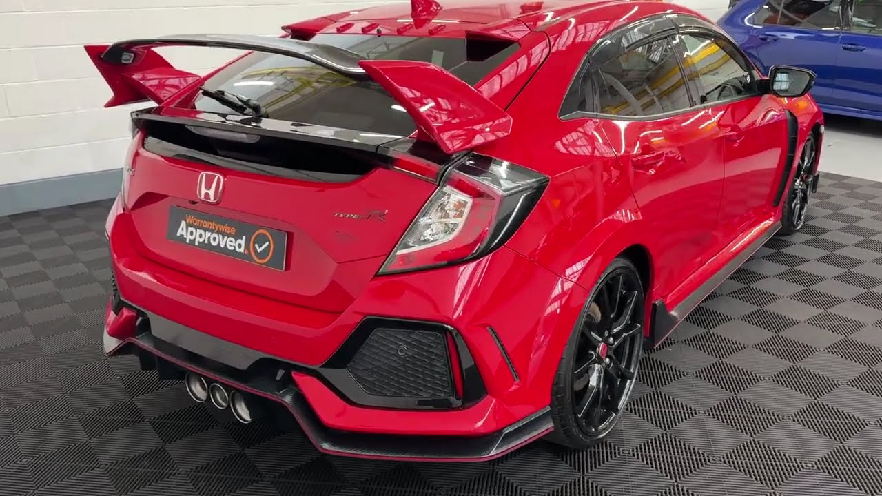 2017 HONDA CIVIC TYPE R  GT FK8, LOW MILES, RALLYE RED, GREAT SPEC, IMMACULATE, FORZA LINE LTD