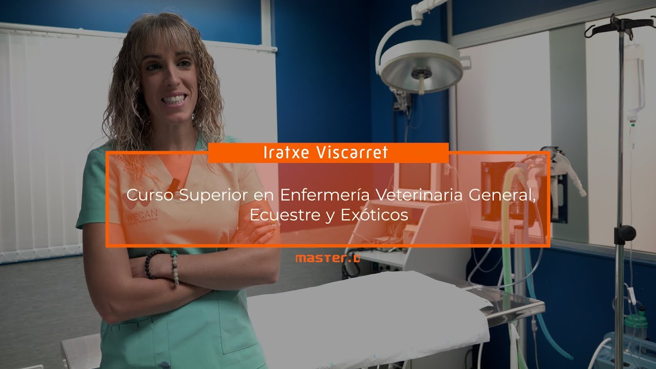 Iratxe trabaja como #Auxiliar #Veterinaria en el 🏥 Hospital Veterinario de Pamplona 🐶