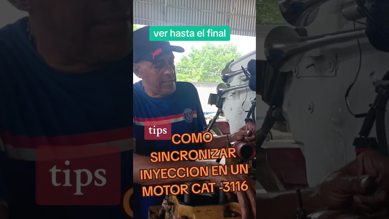 calibración de motor CATERPILLAR 3116