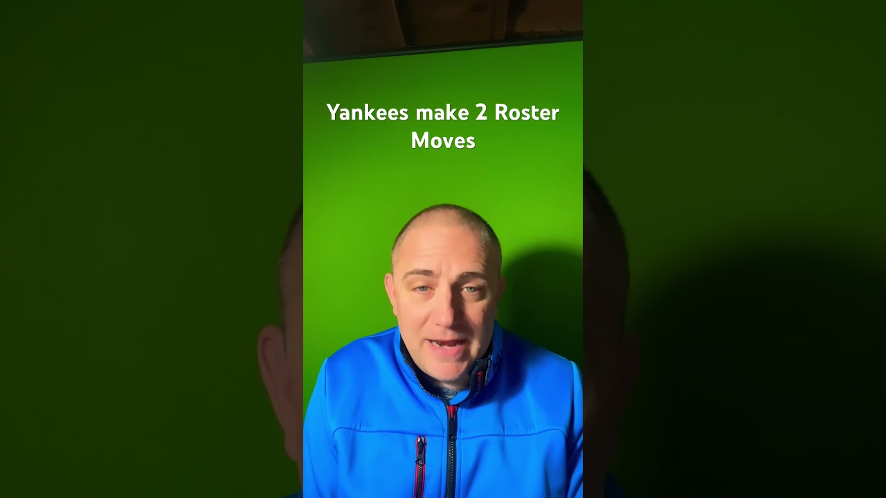 Yankees make 2 Roster Moves #breakingnews #youtubeshorts #yankees #mlb