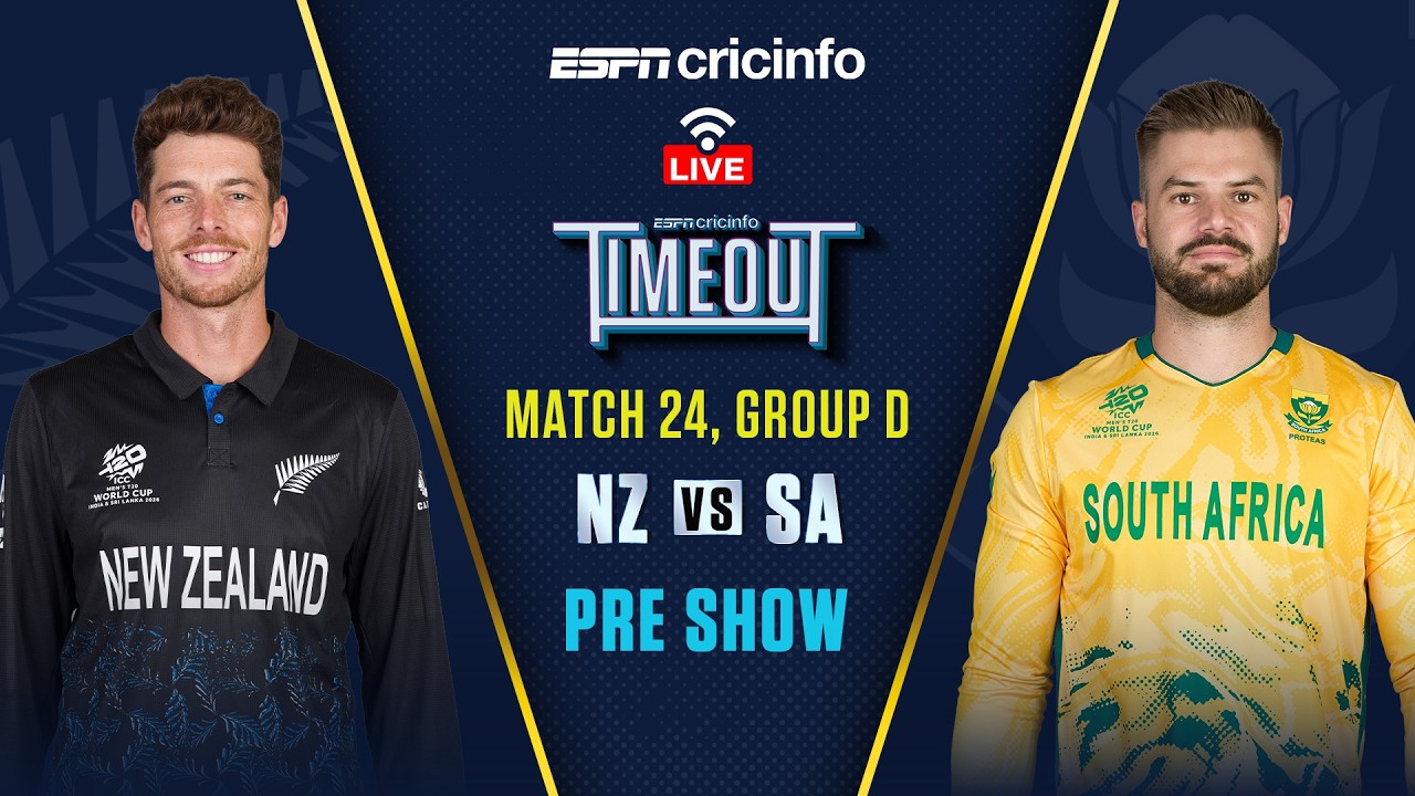 New Zealand vs South Africa Pre-Match Show LIVE | T20 World Cup 2026 | Expert Analysis & Discussion