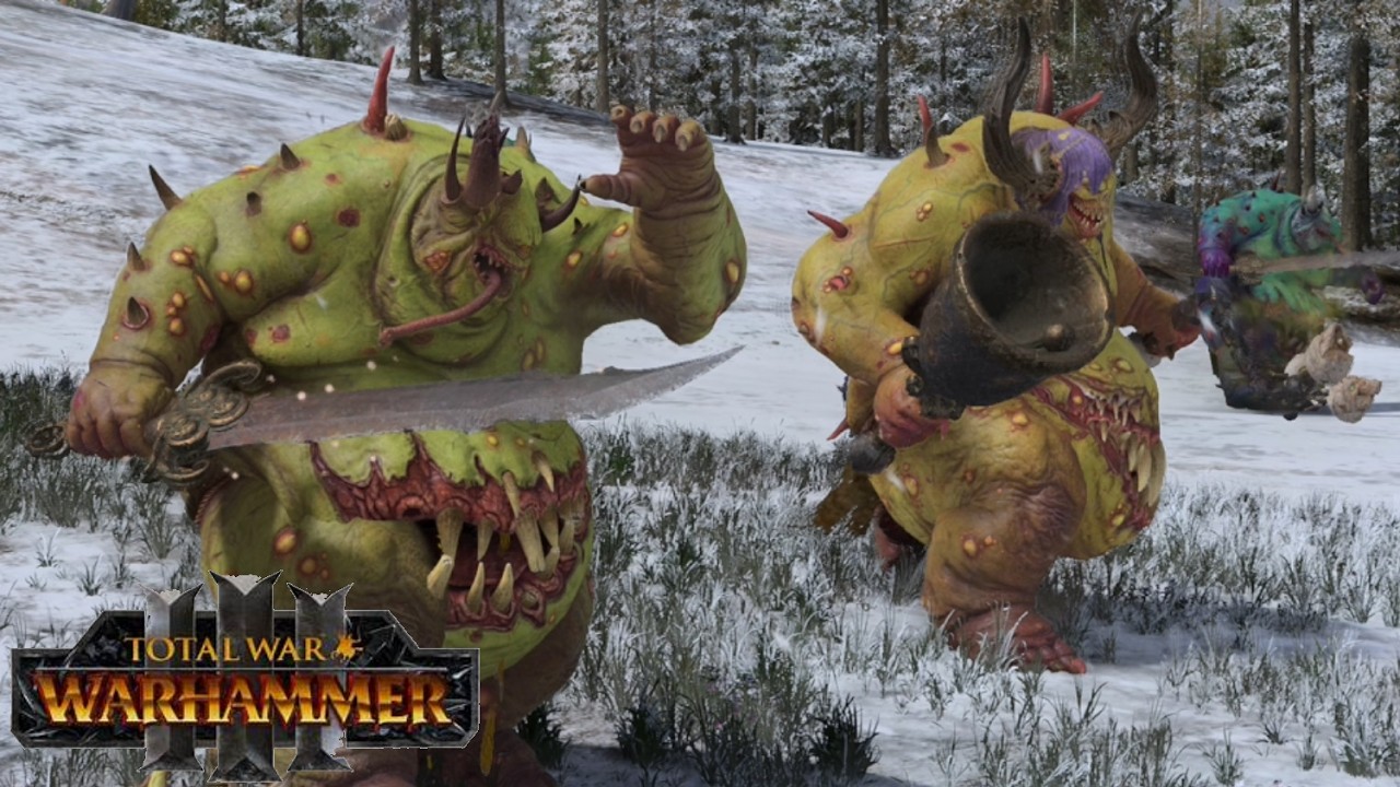 NURGLE VS EMPIRE ⚔️ Warhammer Cinematic Battle