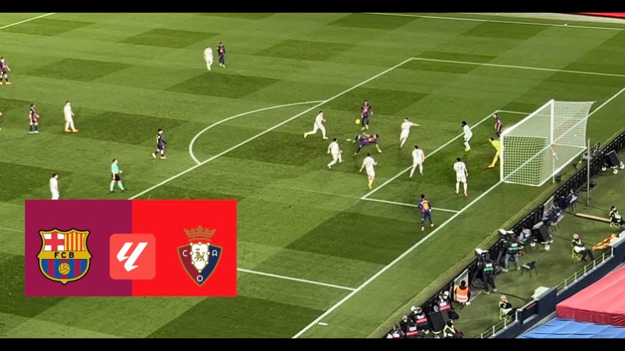 F.C. BARCELONA 2 -  C.A. OSASUNA 0: SACAMOS ADELANTE UN PARTIDO TRAMPA!