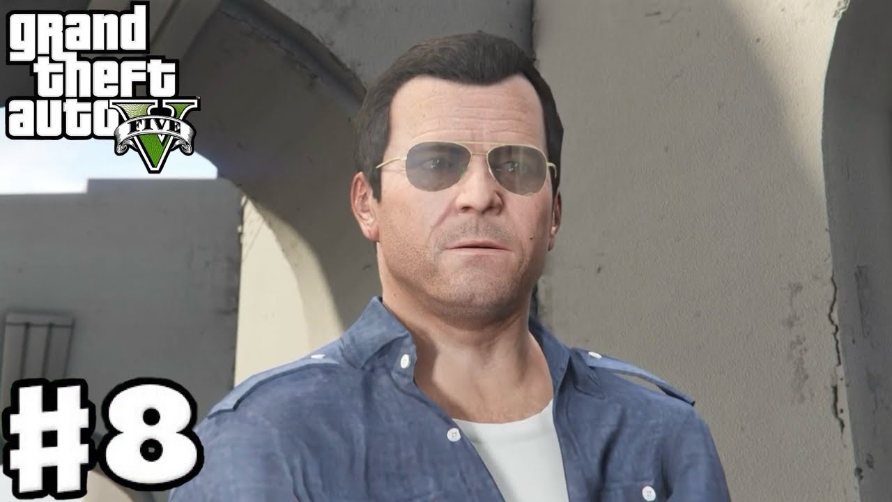 Grand Theft Auto V Gameplay Walkthrough Part 8 - Dead Man Walking 